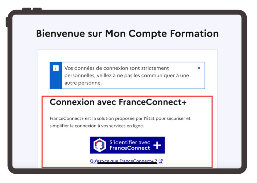 Se connecter à Mon Compte Formation